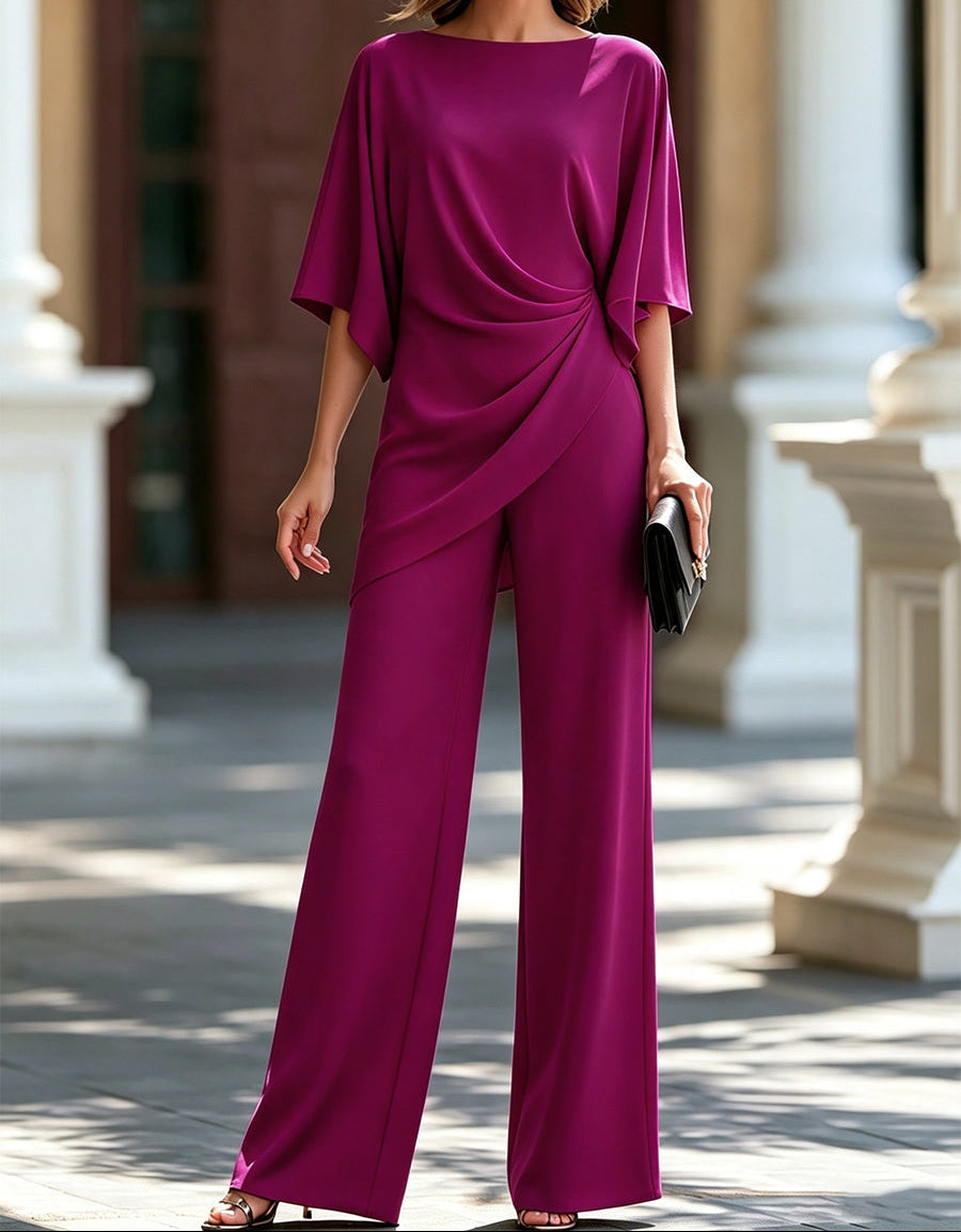Lorna | Ensemble Drapé à Taille Deux Pièces