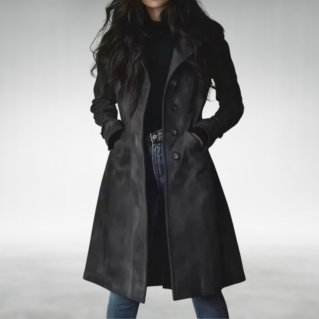 Manteau Longline Classique pour Femmes