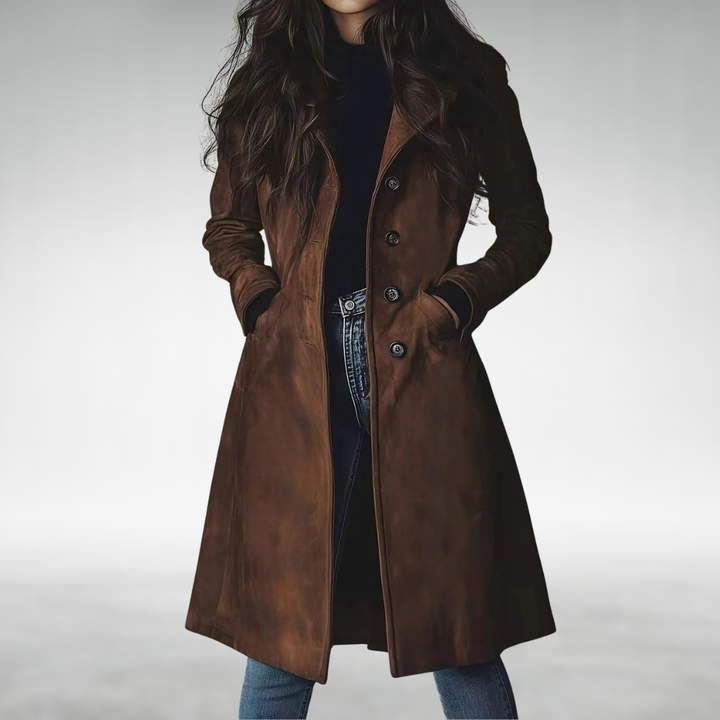 Manteau Longline Classique pour Femmes