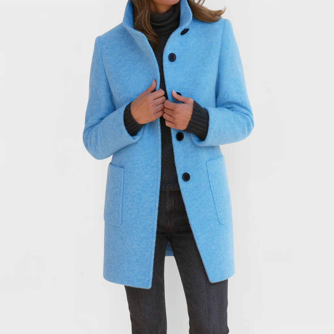 Eleonora | Manteau Midi Tailleur à Boutons