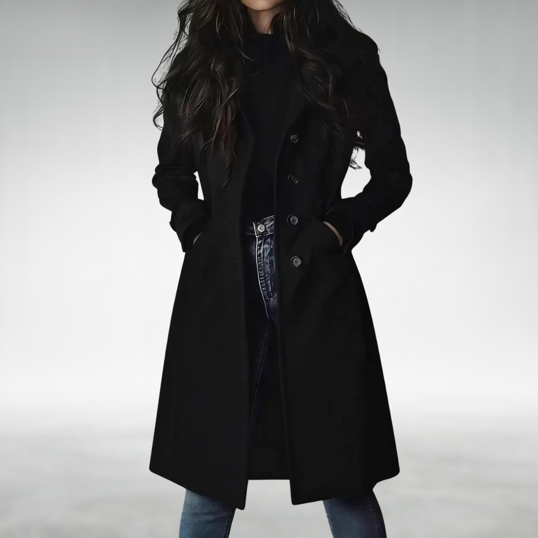 Manteau Longline Classique pour Femmes