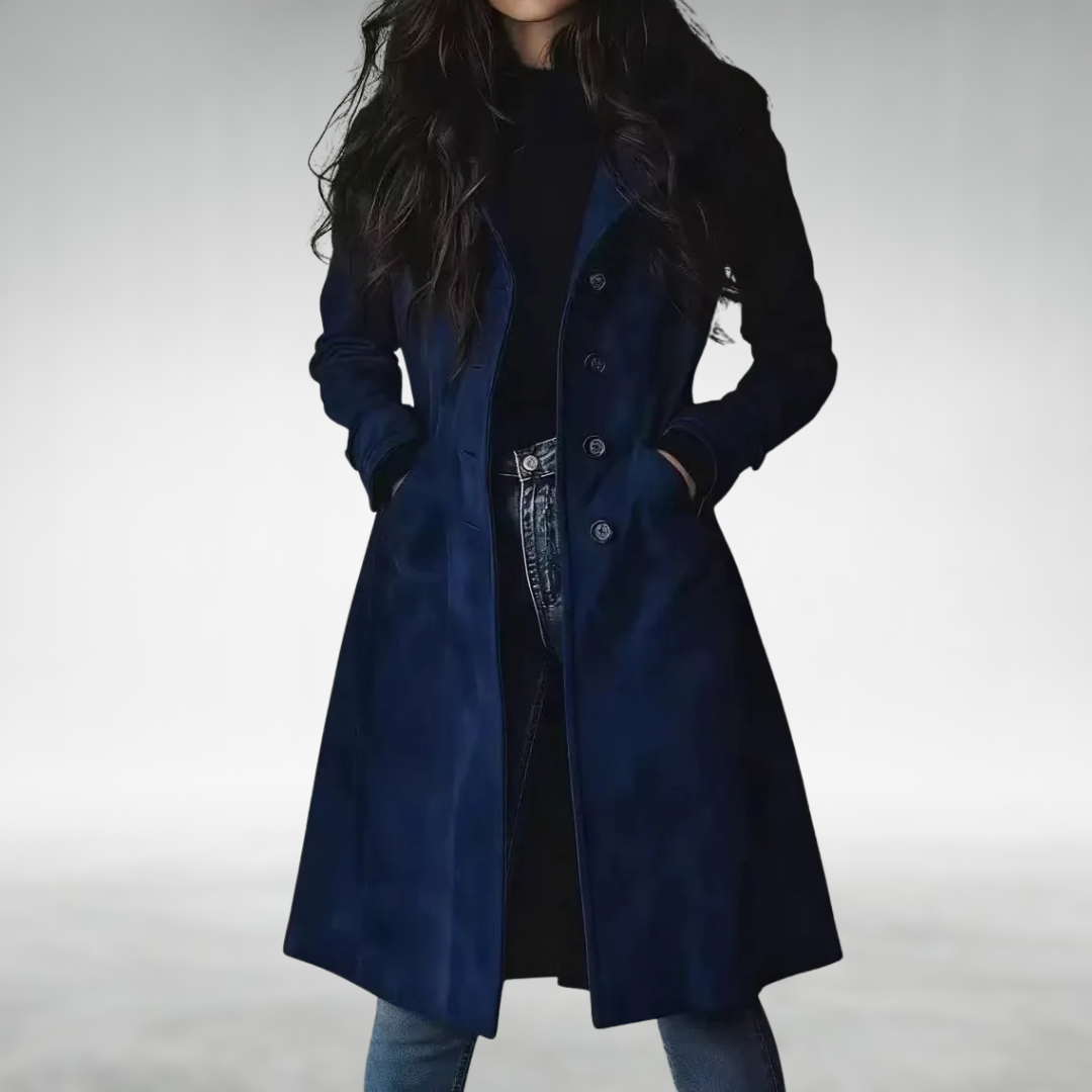 Manteau Longline Classique pour Femmes