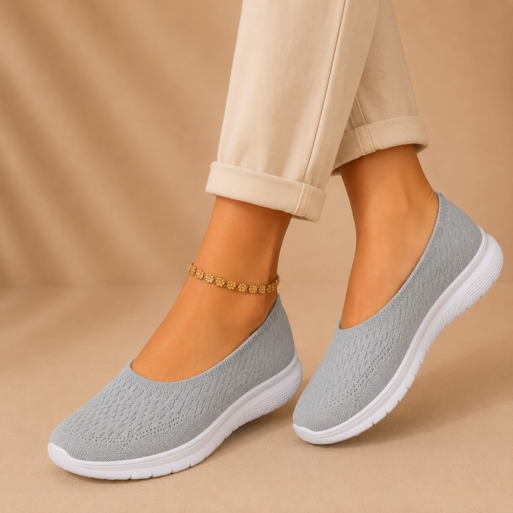 Daniela - Chaussures en Maille à Enfiler en un Instant