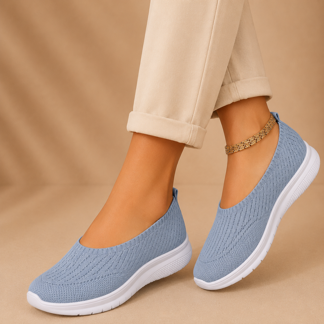 Daniela - Chaussures en Maille à Enfiler en un Instant