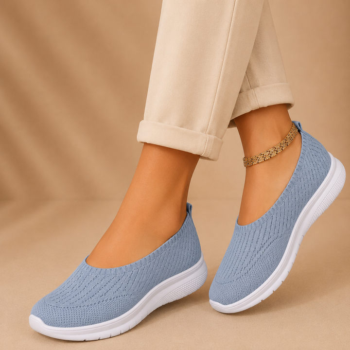 Daniela - Chaussures en Maille à Enfiler en un Instant