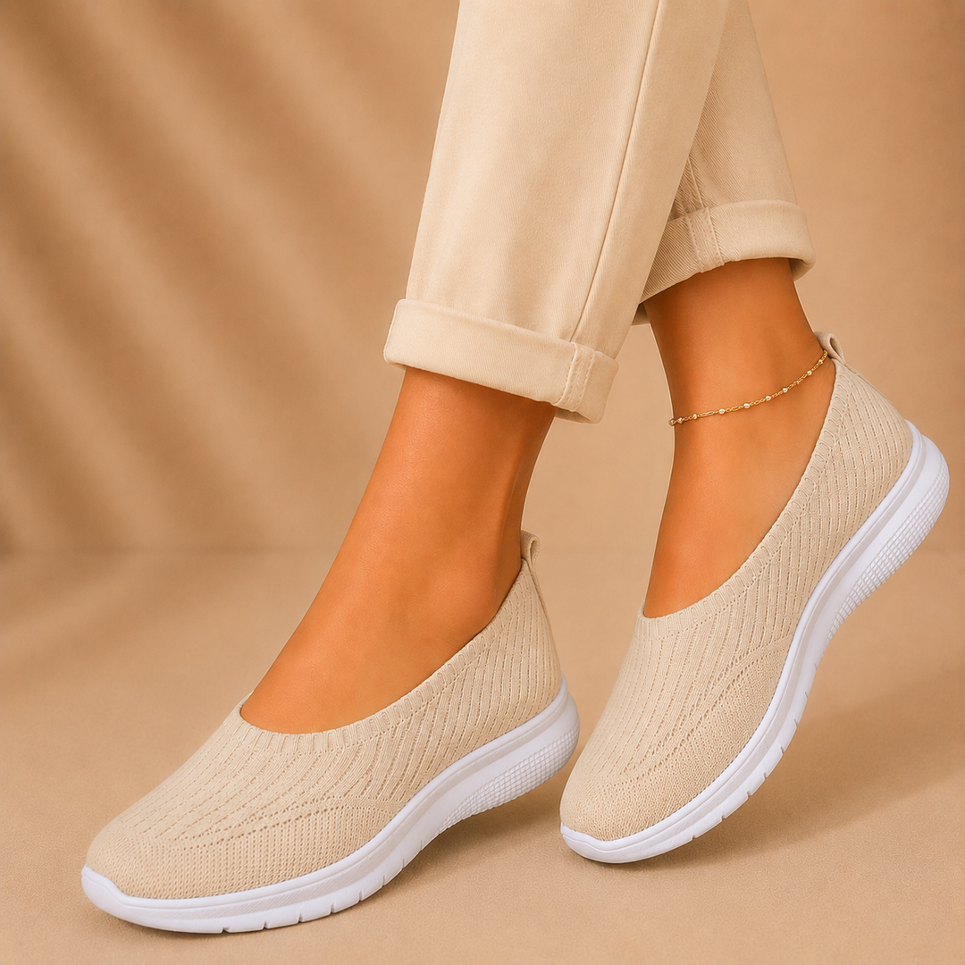 Daniela - Chaussures en Maille à Enfiler en un Instant