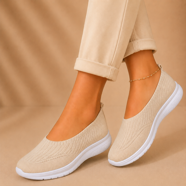 Daniela - Chaussures en Maille à Enfiler en un Instant