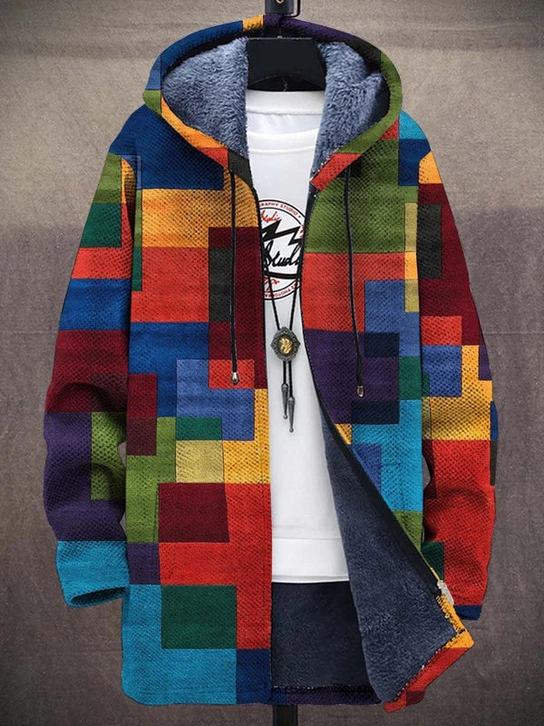 Cynthia™ | Cardigan Tricoté à Capuche Artistique pour Femmes