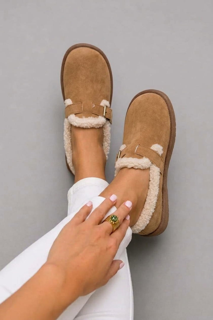 Chaussures Mocassins Femme Chaleureuses