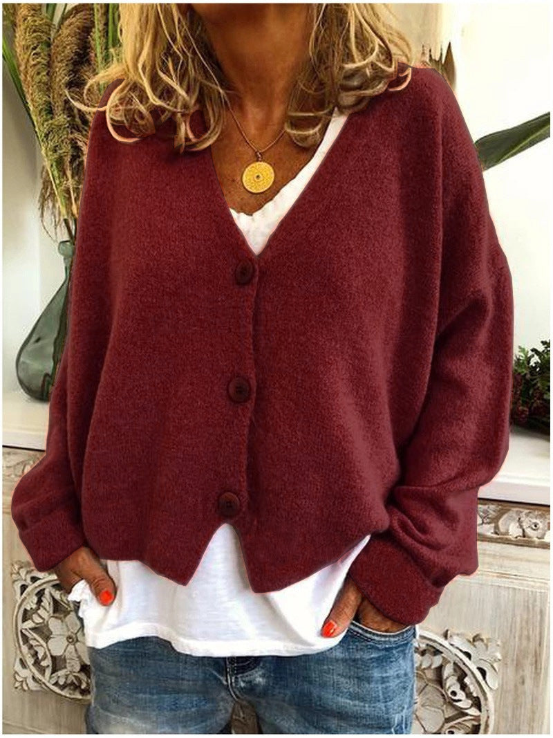 Cardigan en Tricot Doux et Confortable pour Femmes