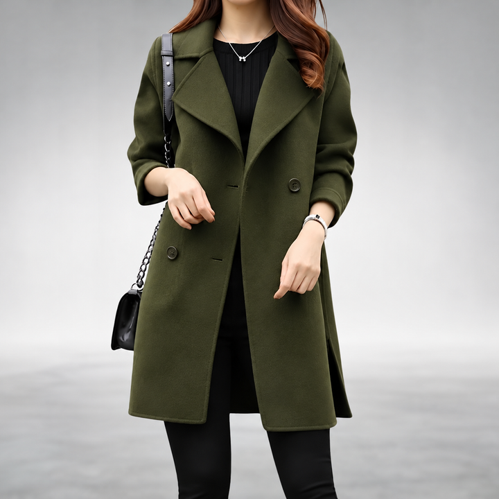 Manteau Long Classique pour Femmes