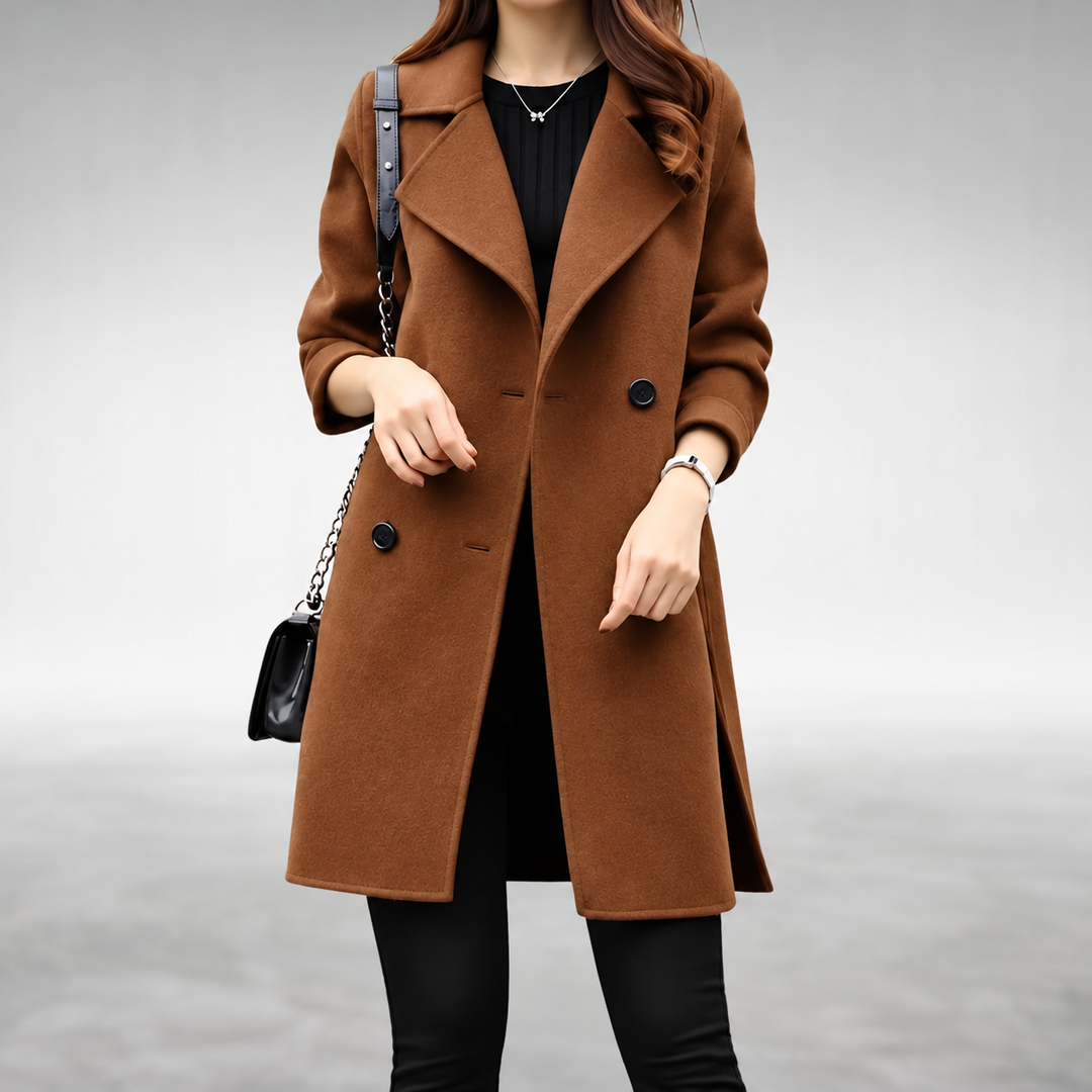 Manteau Long Classique pour Femmes