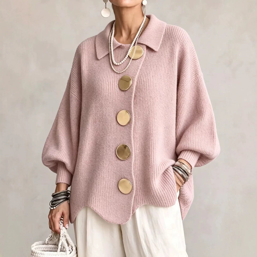 Isadora | Cardigan Oversized à Col