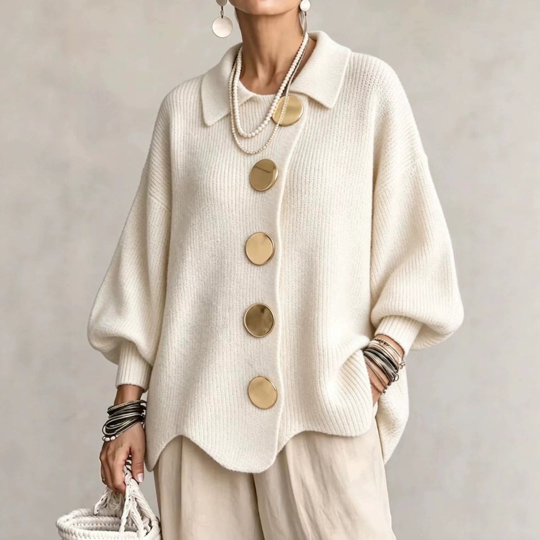Isadora | Cardigan Oversized à Col
