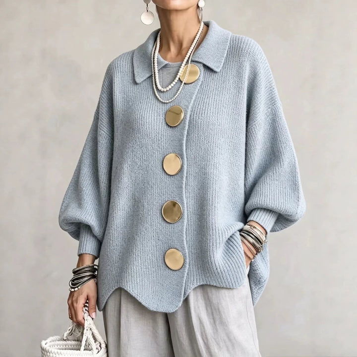 Isadora | Cardigan Oversized à Col
