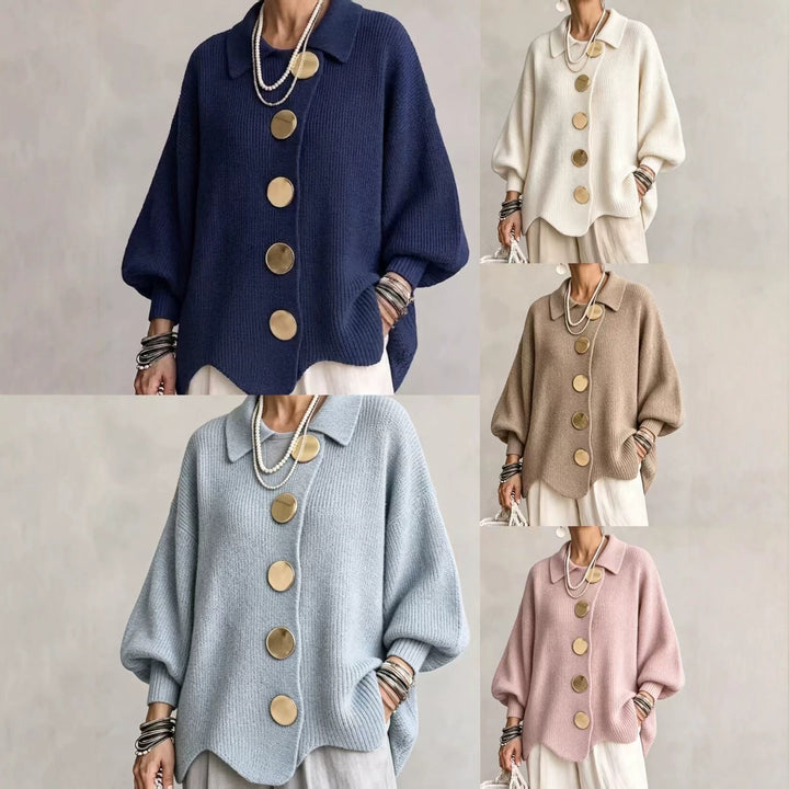 Isadora | Cardigan Oversized à Col