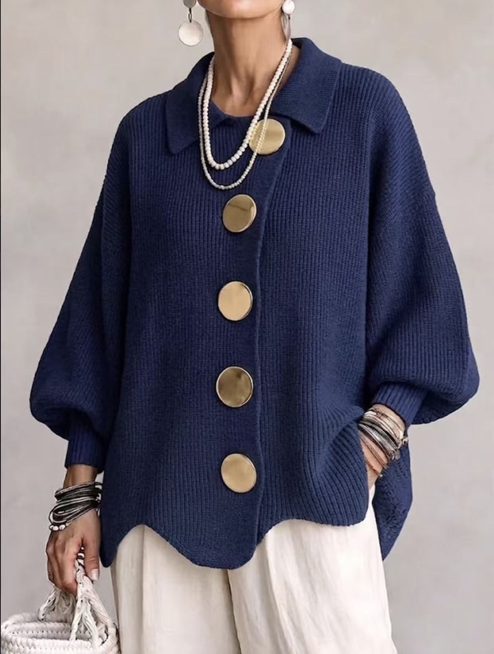 Isadora | Cardigan Oversized à Col