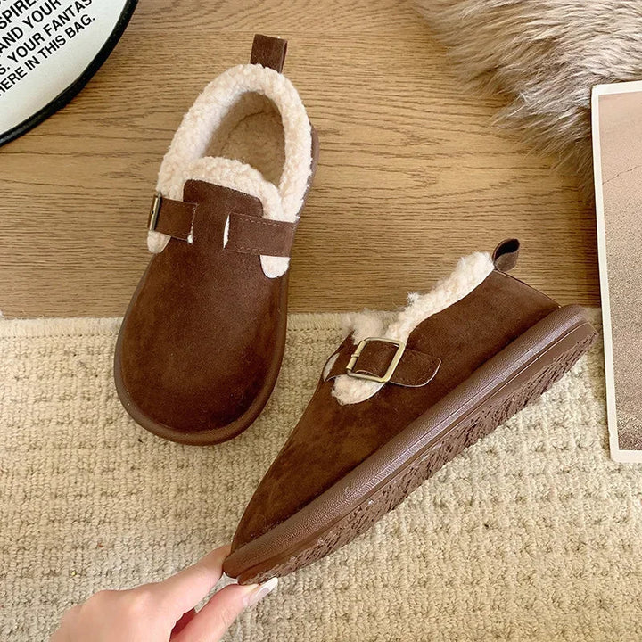 Chaussures Mocassins Femme Chaleureuses