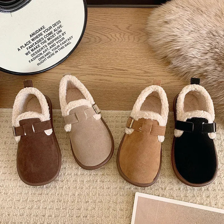 Chaussures Mocassins Femme Chaleureuses