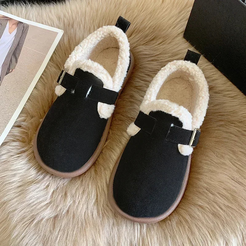 Chaussures Mocassins Femme Chaleureuses