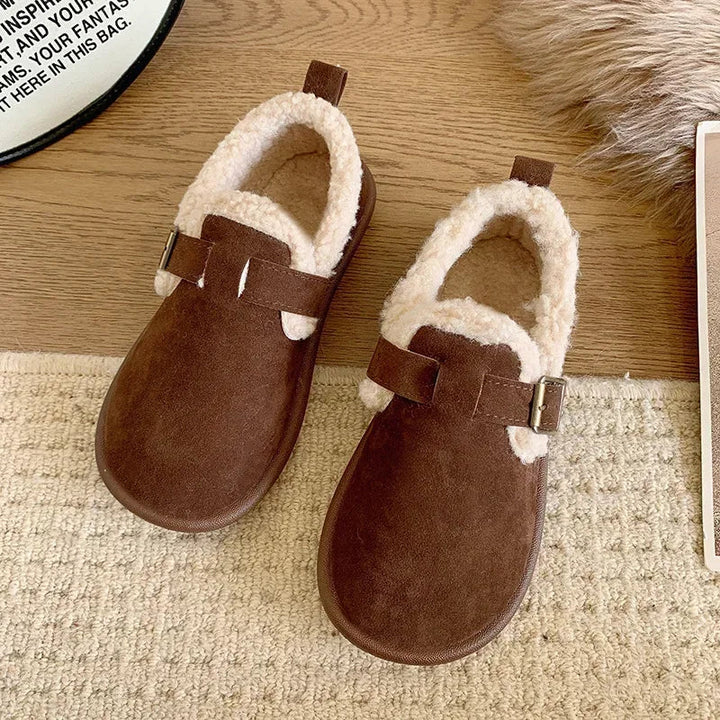 Chaussures Mocassins Femme Chaleureuses