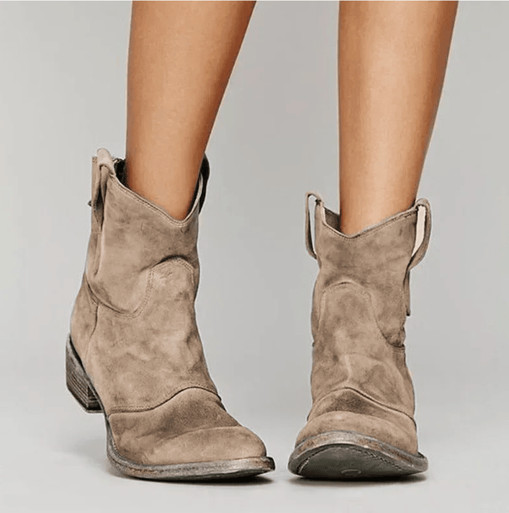 Bottes Cheville Confort Femme