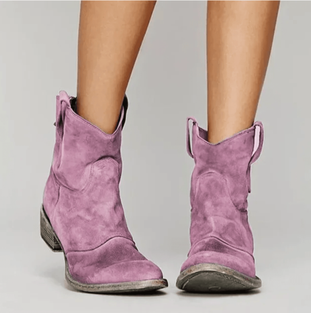 Bottes Cheville Confort Femme