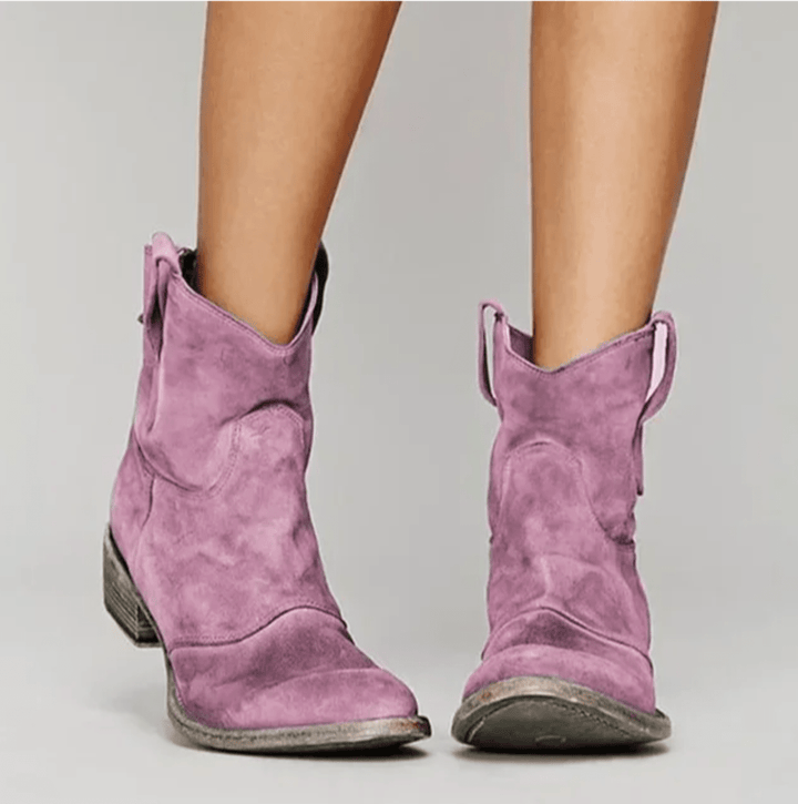 Bottes Cheville Confort Femme
