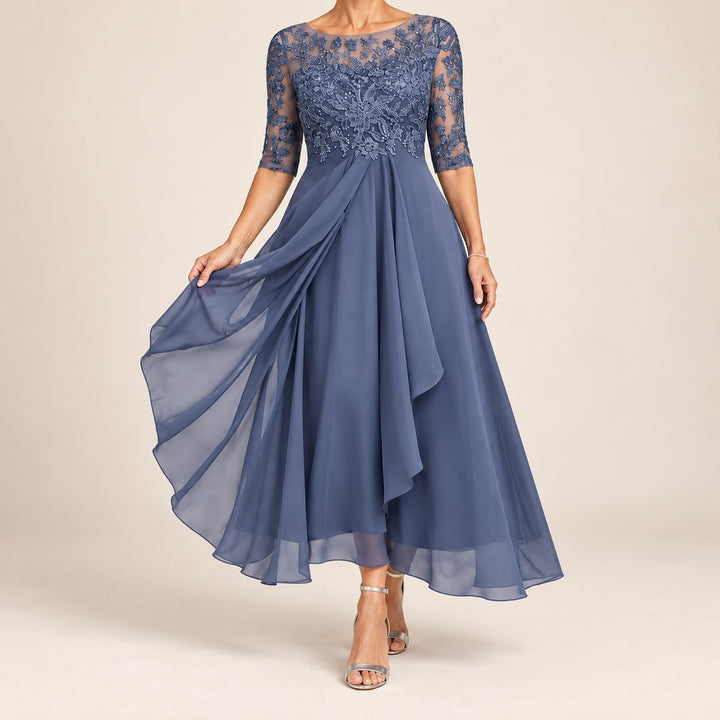 Elara | Robe Chiffon Douce Flow