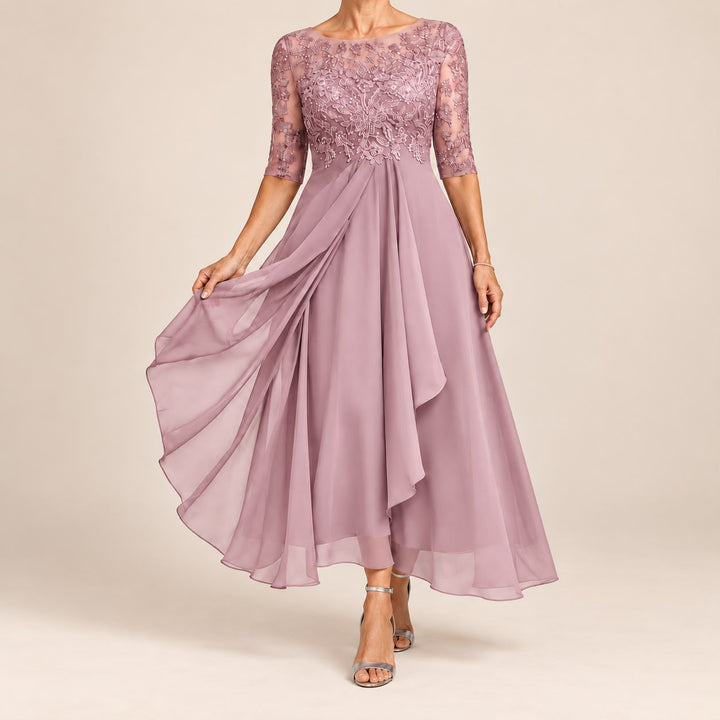 Elara | Robe Chiffon Douce Flow