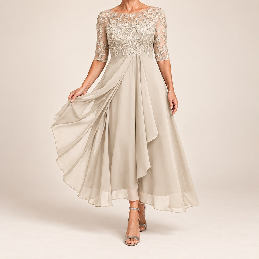 Elara | Robe Chiffon Douce Flow
