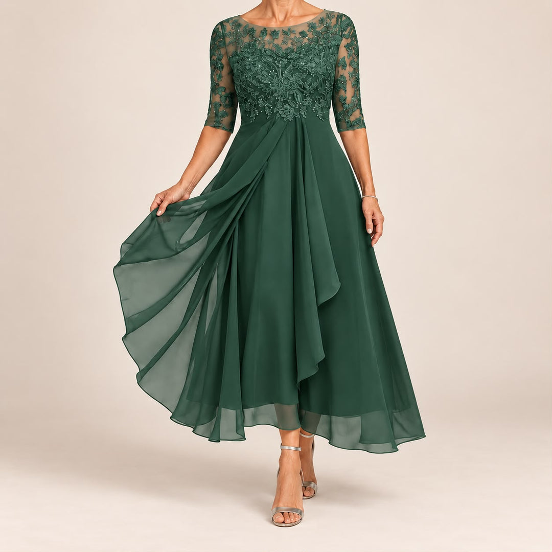 Elara | Robe Chiffon Douce Flow