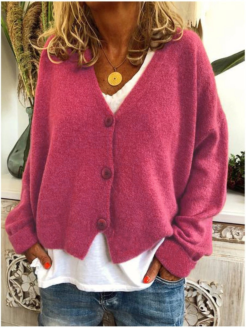 Cardigan en Tricot Doux et Confortable pour Femmes