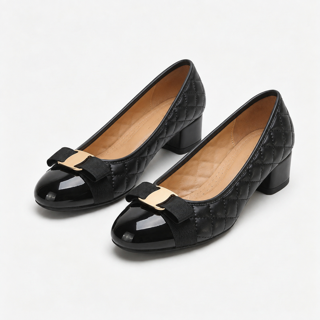 Ballerines Matelassées Confort Femme