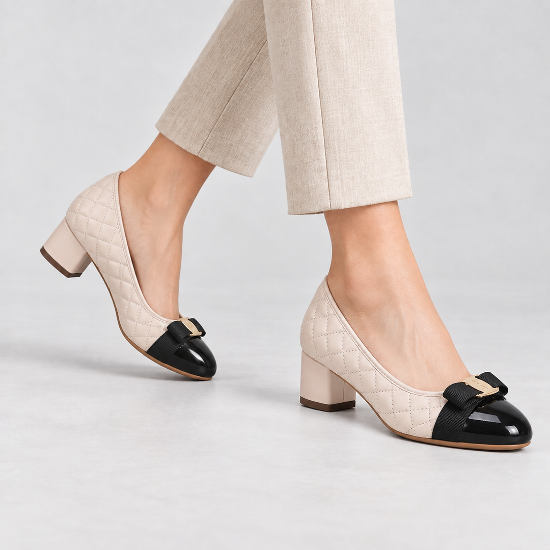 Ballerines Matelassées Confort Femme