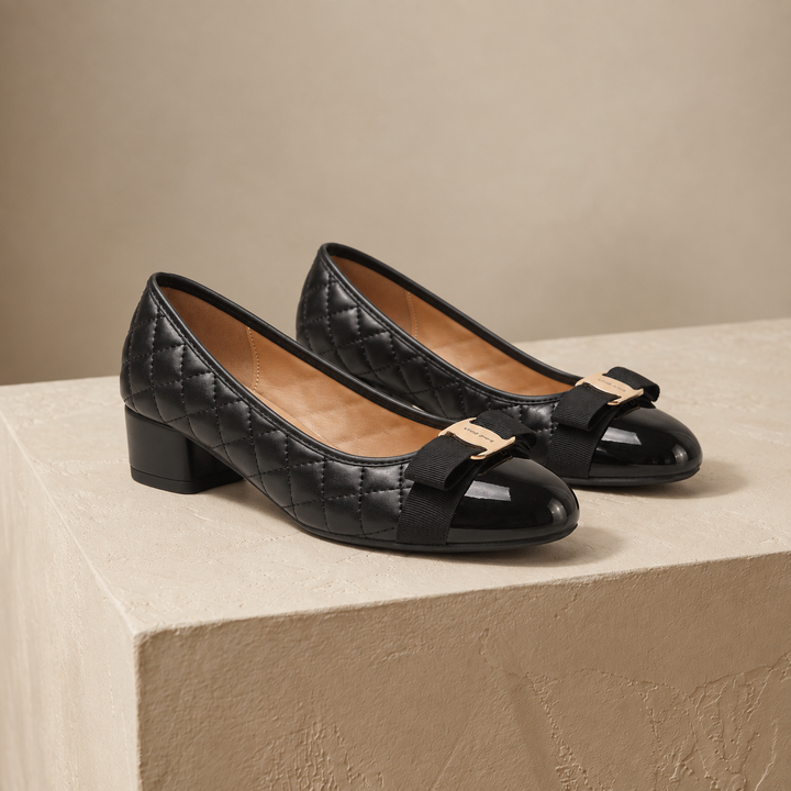 Ballerines Matelassées Confort Femme
