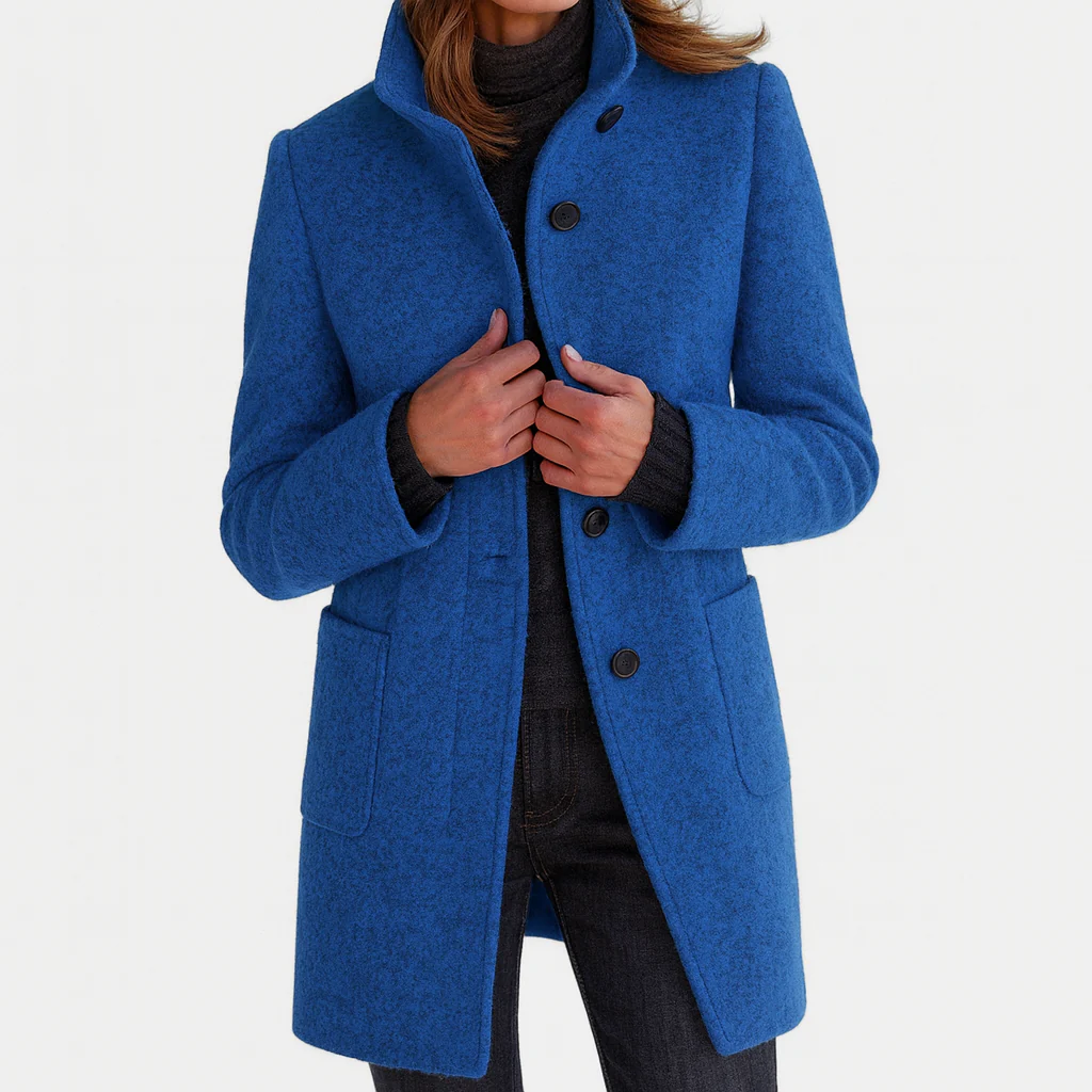 Eleonora | Manteau Midi Tailleur à Boutons