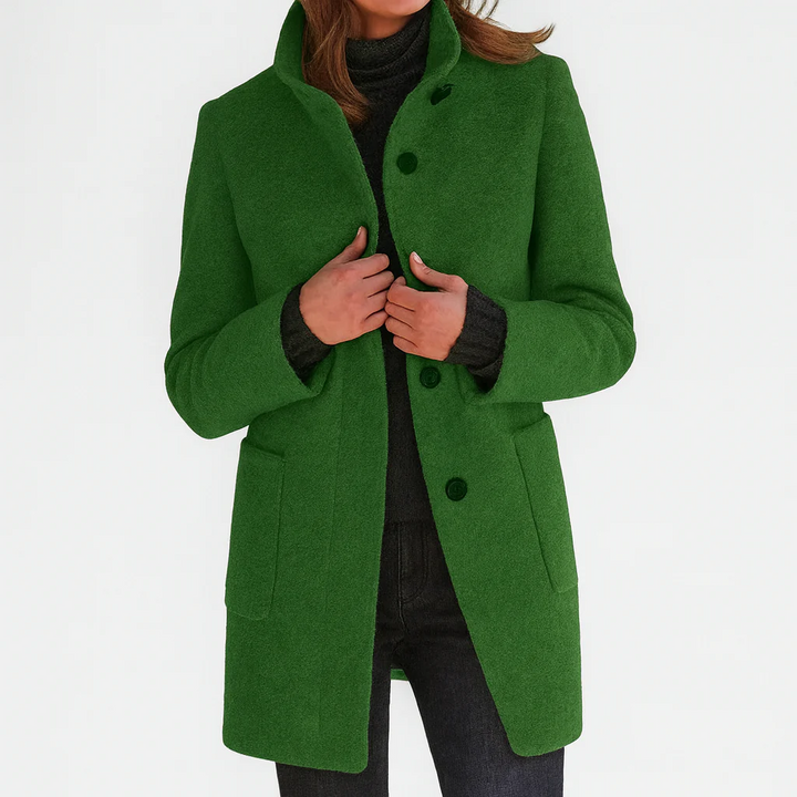 Eleonora | Manteau Midi Tailleur à Boutons