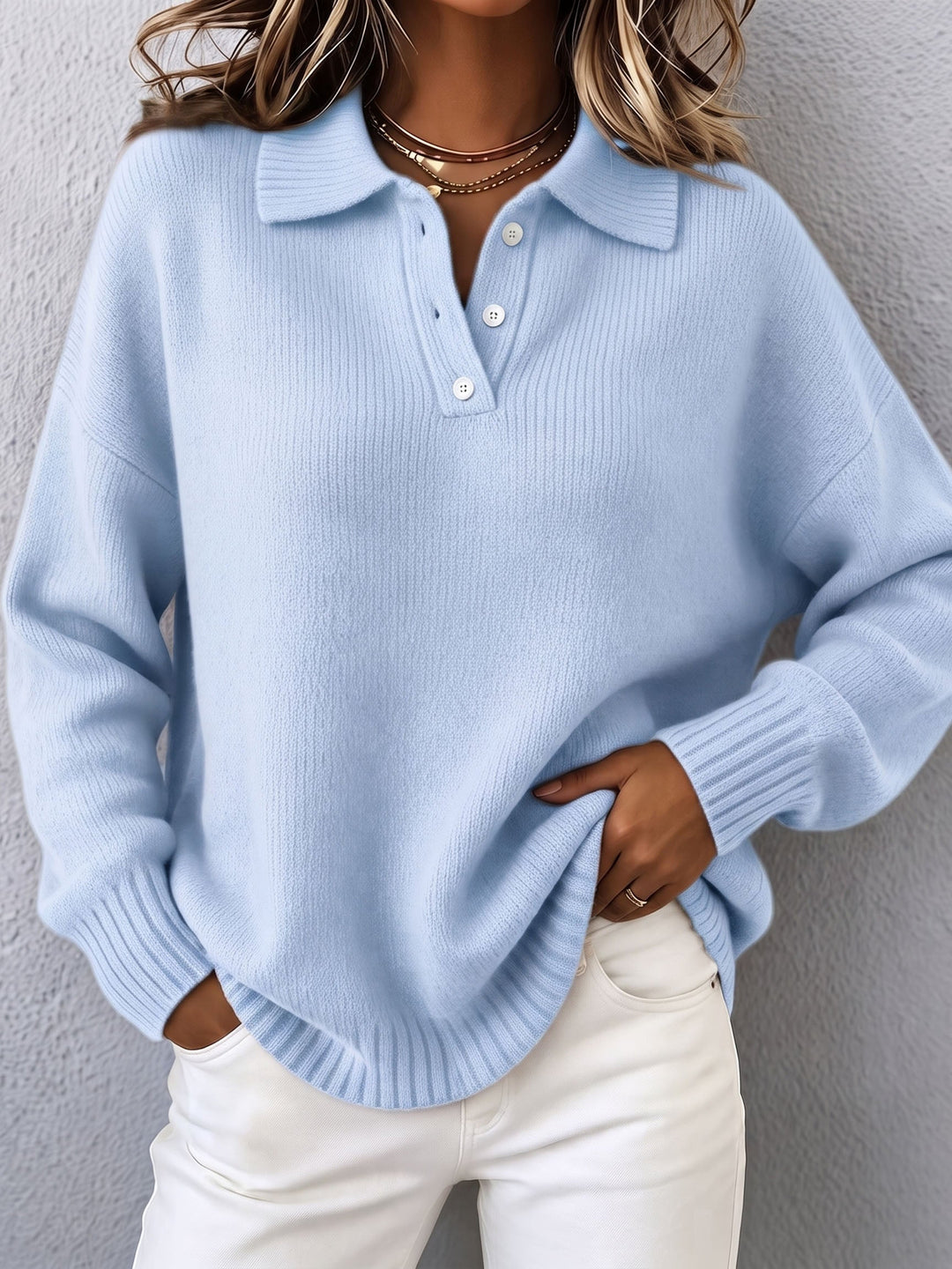 Polo tricot à manches courtes pour homme